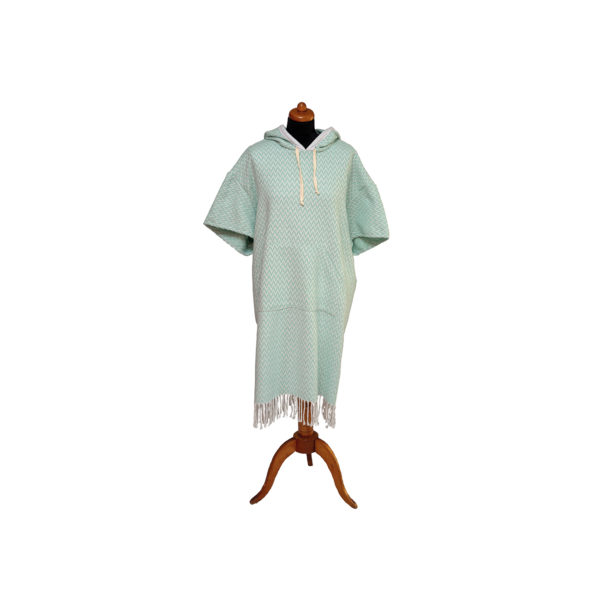 miętowe poncho surferskie